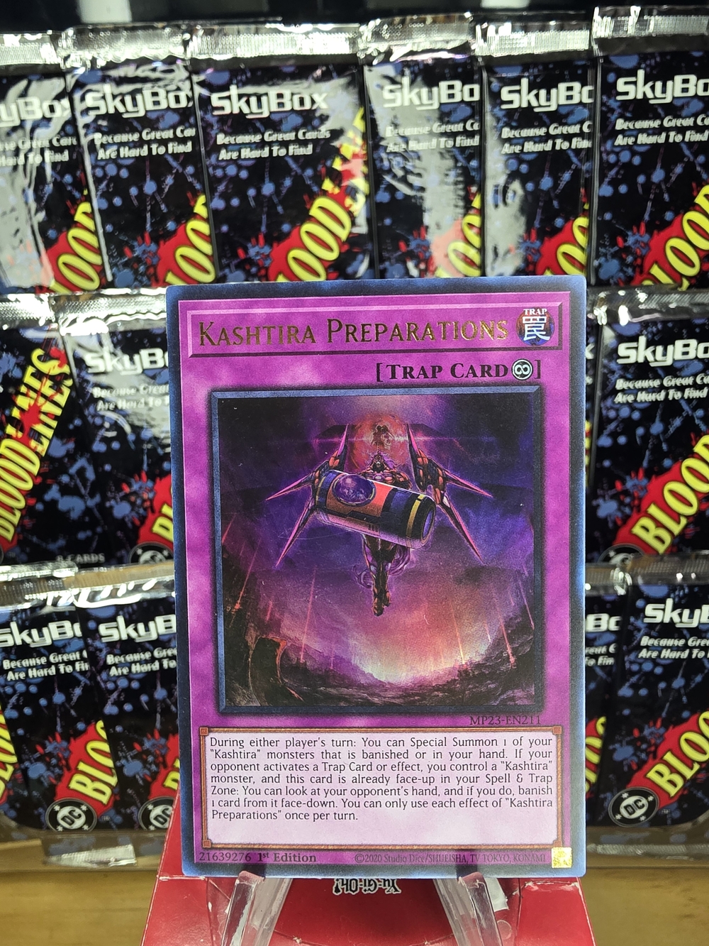 Ultra Rare Kashtira Preparations Trading Card - Purple - Yu-Gi-Oh!